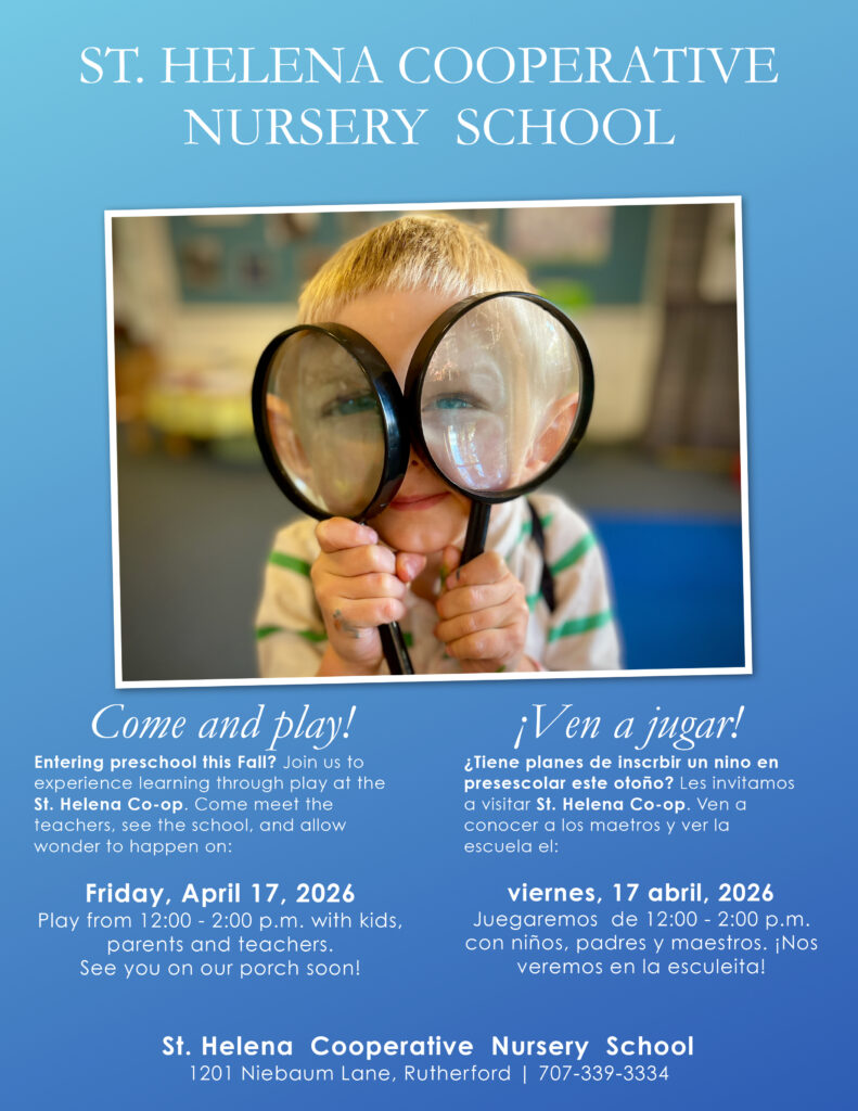 Come & Play! Open House, Friday, April 17, 2026